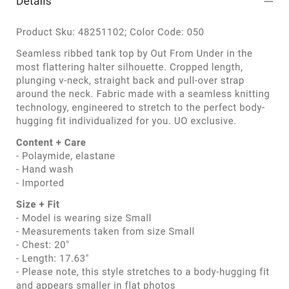 UO Out From Under Barbie Pink Halter Top - Picture 4 of 4